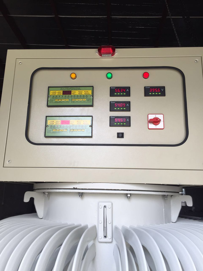 隧道升壓穩壓器施工現場