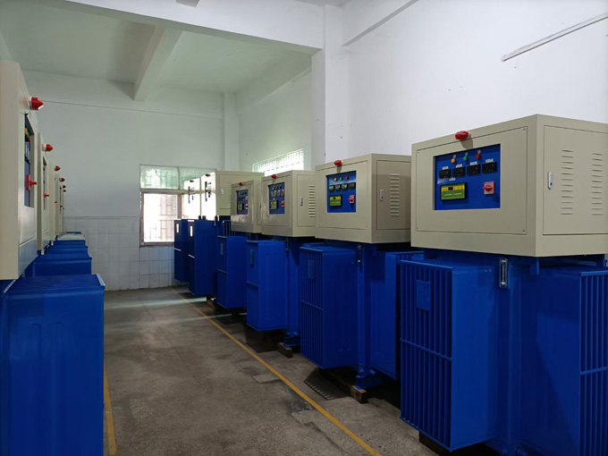 500KVA智慧型無觸點穩壓器內部結構圖